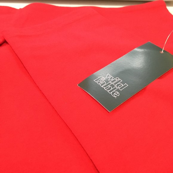 Womens Wild Fable High Rise Stretch Red Skinny Leggings Choose Size - Picture 5 of 6